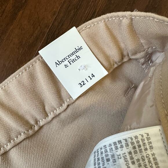 ABERCROMBIE & FITCH The Skinny Pants Tan Ultra High Rise NWT - Picture 10 of 16